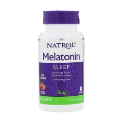 БАДы для мужчин и женщин Natrol Melatonin 3 мг  (90 таб)