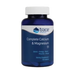 Комплексы витаминов и минералов Trace Minerals Trace Minerals Complete Calcium &amp; Magnesium 120 tabs 