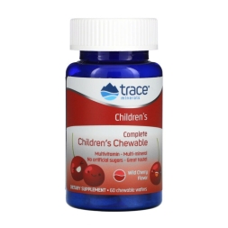 Комплексы витаминов и минералов Trace Minerals Trace Minerals Complete Children's 60 Chewable 