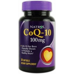 Антиоксиданты  Natrol CoQ-10 100 мг  (30 капс)