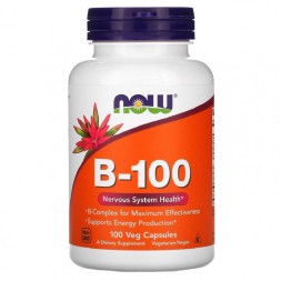 Комплексы витаминов и минералов NOW B-100   (100 vcaps)