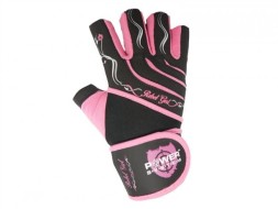 Спортивная экипировка и одежда Power System PS-2720 перчатки с напульсником  (Розовый)