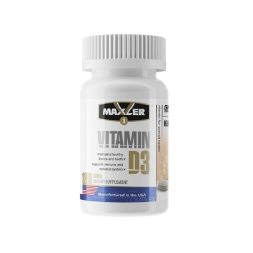 Комплексы витаминов и минералов Maxler Vitamin D3  (180 таб)