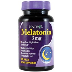БАДы для мужчин и женщин Natrol Melatonin 3 мг  (120 таб)