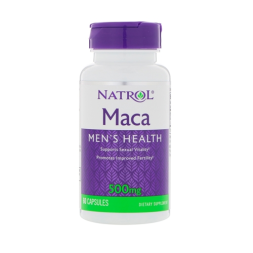 Препараты для повышения тестостерона Natrol Maca 500 мг  (60 капс)