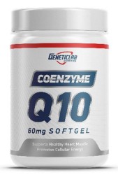 Коэнзим Q10  Geneticlab Coenzyme Q10 60 мг  (60 капс)