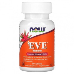 Комплексы витаминов и минералов NOW Eve Women's Multiple Vitamin  (90 таб)
