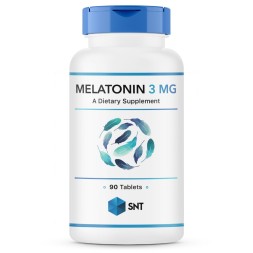 БАДы для мужчин и женщин SNT Melatonin 3mg  (90 tabs)
