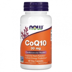 Антиоксиданты  NOW CoQ10 30 мг  (60 капс)