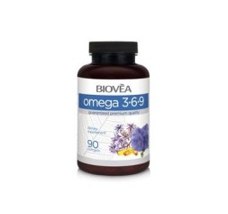 Жирные кислоты (Омега жиры) BIOVEA Omega 3-6-9 1000 мг  (90 капс)